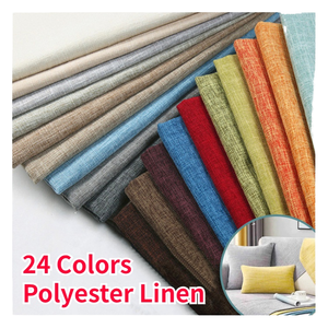 Tela de Poliéster 100% de Alta Calidad para Tapicería de Sofás, Tejido Liso de 260 g/m², Disponible en 24 Colores - Product Image 1