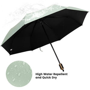 Sombrilla Plegable Automática, Parasol de Bolsillo Económico, Mini Sombrilla de Playa Personalizada al por Mayor con Ventilador - Product Image 5