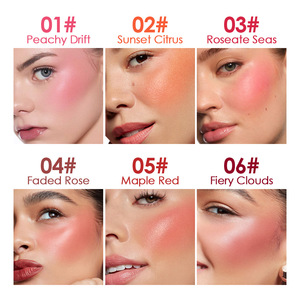Rubor Líquido de Larga Duración, de Alta Calidad, Duradero, con Cabezal de Brocha Mate que Realza el Color, Portátil, de Doble Uso para Labios y Mejillas - Product Image 4