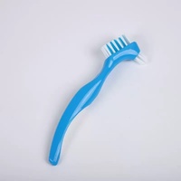 Nouvelle tendance produits d'hygiène buccale à poils souples usage domestique nettoyage des fausses dents brosse à dents orthodontique brosse à prothèse dentaire