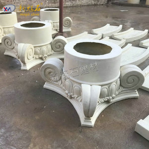 Nueva Columna Decorativa de Piedra Mágica GRC para Exteriores, Escultura Decorativa de Estilo Europeo - Product Image 1