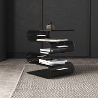Table basse multifonction en acrylique, style moderne, pour salon, mobilier de maison, vente en gros, marque chinoise