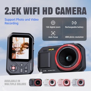 Caméra numérique HD WIFI XJ08 2.5K 48MP, caméra <span class=keywords><strong>pour</strong></span> enfants, étudiants, autofocus, caméscope, télescope monoculaire, caméra couleur - Product Image 5