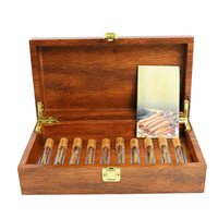 Cadeau rigide de luxe personnalisé boîte de safran dur emballage recycler boîte cadeau Cordyceps Sinensis