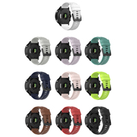 Tali pengganti gelang jam olahraga silikon 20mm 22mm 26mm keluaran pabrik untuk Garmin Fenix 5 6 7