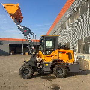 Chargeuse sur pneus mini 4x4 haute performance, machine articulée, chargeuse sur pneus hydraulique diesel - Product Image 2