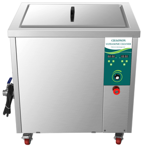 Machine de nettoyage à réservoir unique électrique de nettoyeur ultrasonique industriel CH-300ST pour le détartrage de dérouillage de filtration de graisse - Product Image 3
