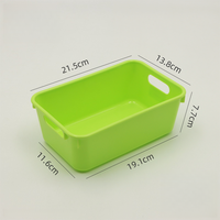 Bacs de rangement empilables en plastique durable, boîte organisatrice portable pour fournitures médicales avec design multifonctionnel pour hôpital et pharmacie