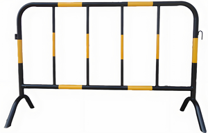 स्टॉक अस्थायी चल सुरक्षात्मक बाड़ में जस्ता स्टील घोड़े की सुरक्षा चेतावनी - Product Image 2