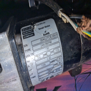 Plc Bodine Suitable for 24a2bepm <strong>0041</strong> 1/29 2500 Rpm Magnet Gearmotor Professional - Product Image 1