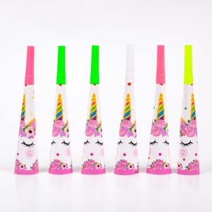 Vaisselle Jetable de Fête à Motif de Dessin Animé 90 Pièces, Fournitures de Fête à la <span class=keywords><strong>Licorne</strong></span>, Décorations de Fête d'<span class=keywords><strong>Anniversaire</strong></span> pour Enfants, Vente en Gros - Product Image 6