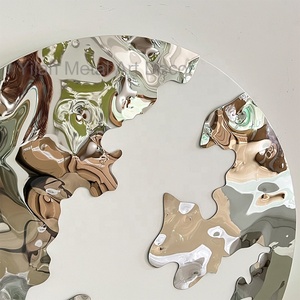 Elegante Arte Geometrica Moderna da Parete Decorazione Artigianale Specchio Artistico per Interni <span class=keywords><strong>Casa</strong></span> <span class=keywords><strong>e</strong></span> Hotel - Product Image 3