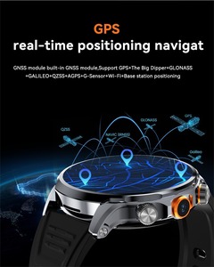 Montre connectée 4G H18 2026 avec carte SIM, étanche IP67, grand écran, 3+32 Go, WIFI, GPS, caméra HD, <span class=keywords><strong>TikTok</strong></span>, <span class=keywords><strong>YouTube</strong></span>, Android, iOS, boussole - Product Image 5