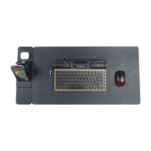 Nouvelle conception, station de <span class=keywords><strong>charge</strong></span> sans fil magnétique <span class=keywords><strong>d</strong></span>étachable 3 en 1, tapis de souris double couche, <span class=keywords><strong>charge</strong></span> rapide 15W pour téléphone portable - Product Image 2