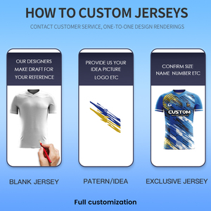 Maglia da Calcio Personalizzata Serie Abbigliamento Sportivo di Alta Qualità con Stampa a Sublimazione, Tuta Sportiva OEM Design Personalizzato per Uomo Z259027 - Product Image 2
