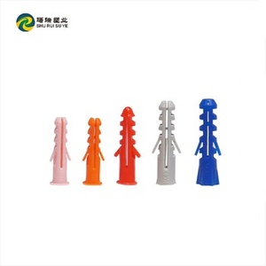 High Quality Low Price 6mm Plastic Anchors With Screw /Plastic Wall plug