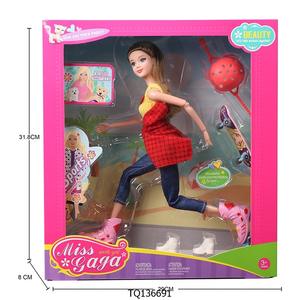 Yeni sıcak satış ucuz sevimli özel güzel BJD ev kız bebekler kızlar için farklı aksesuarlar oyun çocuk oyuncakları hediyeler kutu seti - Product Image 6