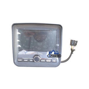 Xpower Monitor 21Q6-33402 para piezas de maquinaria de construcción de excavadora sobre orugas de negro - Product Image 1