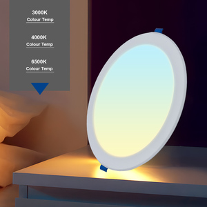 Nhà đèn trong nhà màu trắng giấu gắn Dimmable Vòng trần 9 wát LED Bảng điều chỉnh ánh sáng - Product Image 4