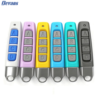 Duplicateur de télécommande universelle 433 MHz, 4 boutons, sans fil, RF, clonage face à face, copie de clé à distance pour ouvre-porte de garage