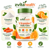 Vitamine C en capsules de 500 mg (acide ascorbique) - 60 capsules - Marque privée OEM - Soutien immunitaire - Service d'emballage personnalisé