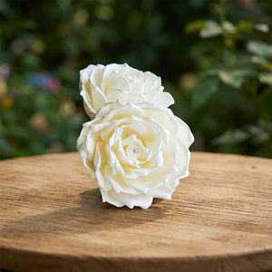 Meilleures ventes : Fleurs artificielles en bois de Sola de 15 cm pour diffuseur à bâtonnets, faites à la main, écologiques, décoration intérieure, Cérémonie de remise des diplômes, Pâques, Fête des Pères - Product Image 3