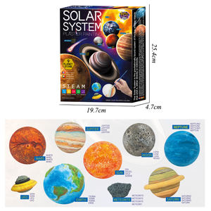 Set Artistico per Bambini Giocattolo del Sistema Solare Pianeti in <span class=keywords><strong>Pietra</strong></span> Giocattoli Educativi Scientifici Astronomici <span class=keywords><strong>da</strong></span> Dipingere - Product Image 2