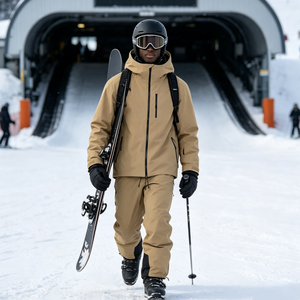 Chaqueta <span class=keywords><strong>de</strong></span> Esquí Doble para Hombre, Diseño <span class=keywords><strong>Snow</strong></span> Custom, <span class=keywords><strong>de</strong></span> la Marca Factory <span class=keywords><strong>Outlet</strong></span>, Modelo Mountain Ventures, Impermeable, para Esquí <span class=keywords><strong>de</strong></span> Montaña y Resort - Product Image 1