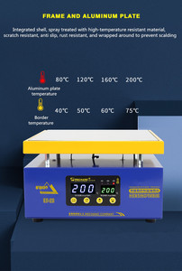 Plataforma de Calentamiento Inteligente Digital de Temperatura Constante Mechanic ET-20 para Reparación de iPad, iPhone y Tabletas - Product Image 5