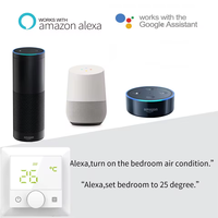 Termostato Inteligente WiFi HY510 para Caldera y Calefacción por Suelo Radiante, Compatible con Alexa/Google Home, Certificado CE/ROHS