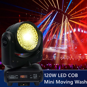 Disco Mobile DJ Party 120W RGBW LED lumière principale mobile DJ lumière éclairage de scène RGB <span class=keywords><strong>Halo</strong></span> DMX-512 commande vocale adaptée - Product Image 2