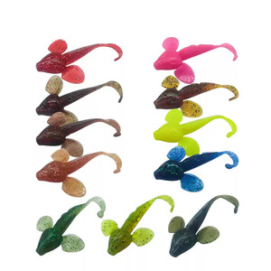 Señuelos <span class=keywords><strong>de</strong></span> Pesca Suaves Realistas OEM/ODM <span class=keywords><strong>de</strong></span> Fábrica, Gusanos Artificiales para Pesca, Señuelos <span class=keywords><strong>de</strong></span> Goma para Lubina - Product Image 1