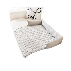 Ice Silk <b>Pet</b> Mat Rectangle Cooling Dog Bed <b>Sofa</b> Car Mat Polyester Fiber Hand Wash - Product Image 5