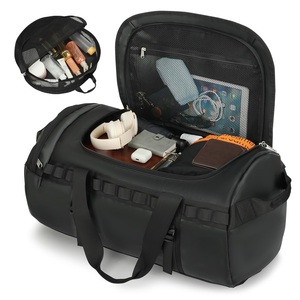 Borse da Viaggio Sportive Portatili di Grande Capacità con Scomparto per Scarpe e Tasca Impermeabile Resistente con Cerniera - Product Image 1
