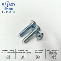 Vis à tête fraisée hexagonale métrique en acier inoxydable 304 DIN912 ISO7380 Malaxy, taille personnalisée, fixation de précision, fourniture OEM