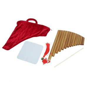 Flûte à bec à 15 tuyaux, clé Sol, instrument <span class=keywords><strong>de</strong></span> musique traditionnel chinois, Panpipes, instrument à vent en bois, main droite - Product Image 6