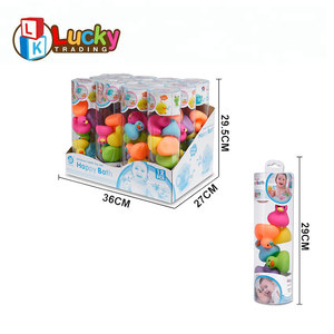 Jouets <span class=keywords><strong>de</strong></span> <span class=keywords><strong>bain</strong></span> Lucky Toy, jouets aquatiques en caoutchouc, animaux pour bébé, canard en caoutchouc, grenouille, <span class=keywords><strong>tortue</strong></span> pour enfants - Product Image 4