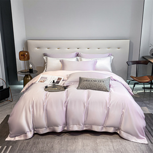 Bộ Ga Giường Cầu Vồng Đầy Màu Sắc Với Ga Trải Giường Chăn Gối Vỏ Chăn Họa Tiết Phiên Bản AB Thời Trang Vải Lanh Tất Cả Các Mùa - Product Image 2