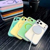Coque de protection de luxe Heybingo 2026 17 Pro Max Fashion 2-en-1 magnétique TPU+PC - Détection tactile, anti-traces de doigts, résistante aux chocs