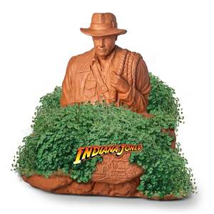 Indiana Jones Chia Pet Country Style unica novità decorativa regalo carino per ogni occasione facile <span class=keywords><strong>da</strong></span> appendere per uso giardino - Product Image 3