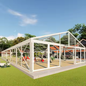 Tente d'église de 15x30m, tentes de glamping <span class=keywords><strong>barnum</strong></span> personnalis de 1000 places avec chapiteau de salle de bain, <span class=keywords><strong>sol</strong></span> de luxe, fournitures de camping - Product Image 1