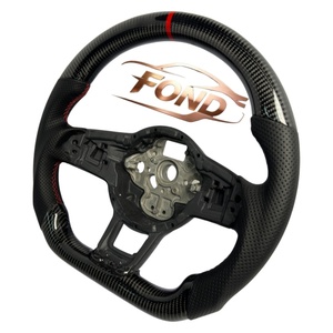 Volant en fibre de carbone pour Volkswagen Golf 7 7.5 Golf 6 GTI R R-Line VM Golf 8 MK8 MK7.5 MK7 MK6 Passat B8 - Product Image 3