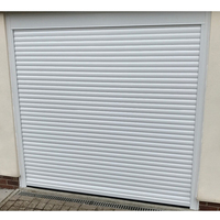 Porte à enroulement en alliage d'aluminium de haute qualité, antivol, avec système de ventilation et mécanisme de défilement, pour atelier et usage commercial