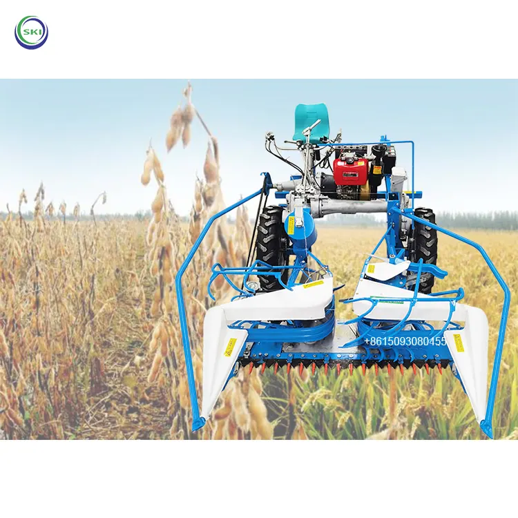 밀 수확 및 번들링 통합 기계 쌀 기장 및 밀 밸러 리퍼 바인더 기계