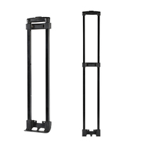 Luggaga handvat double poignée ouverte valise sac aluminium guitare étui poignées plastique emballage sac à main poignée télescopique