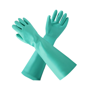 Guantes de 45 cm Resistentes a Químicos, 15 mm de Grosor, Resistentes a Pinchazos, Sin Látex, con Puntas Texturizadas para Uso Industrial - Product Image 1