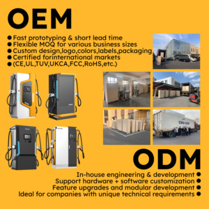 สถานีชาร์จรถยนต์ไฟฟ้าแบบติดตั้งบนพื้น ขนาด 60kw-80kw CCS2 รองรับ OCPP รุ่นใหม่ สำหรับการชาร์จเร็ว - Product Image 5