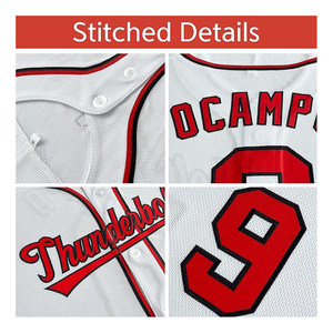 <span class=keywords><strong>Maillot</strong></span> d'équipe personnalisé avec broderie renforcée, logo sur mesure, maille élégante, baseball, softball, grande <span class=keywords><strong>taille</strong></span>, séchage rapide - Product Image 2
