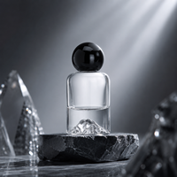 Flacons de parfum en verre transparent de 30 ml avec col serti de 15 mm, vides, avec pulvérisateur à pompe, flacon rechargeable