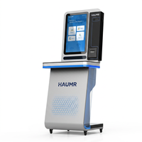 Kioscos de Autopago para Bibliotecas HAUMR con Impresora Térmica Integrada y Escáner de Códigos de Barras, Lector de QR/PDF417/ISBN para Bibliotecas